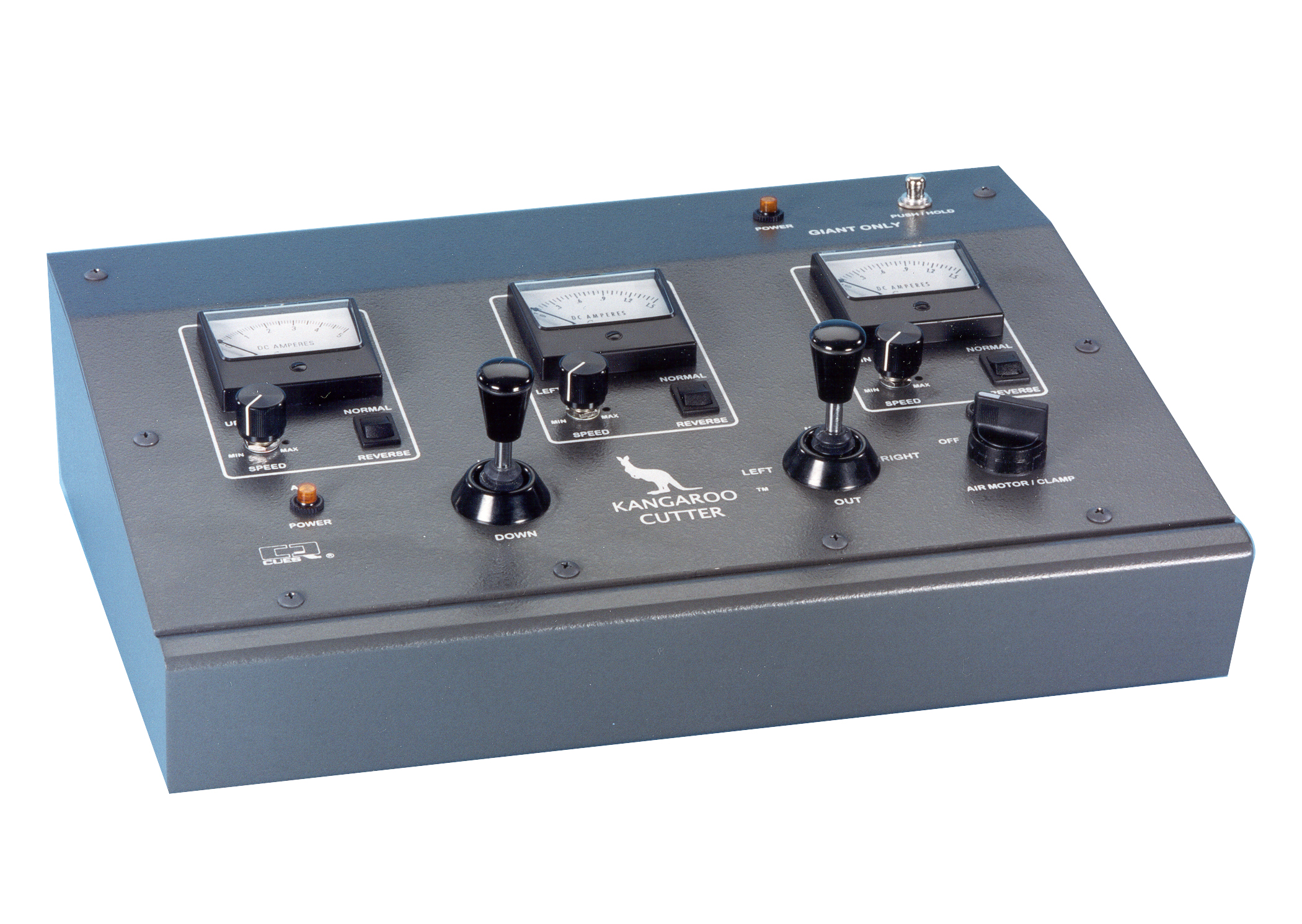 Both cutters can be operated with the Dual Kangaroo Cutter controller.