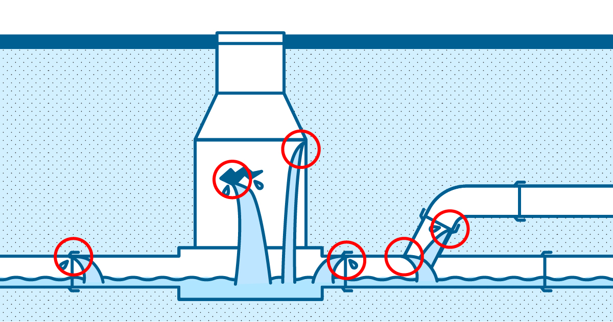 sewer grouting leaks